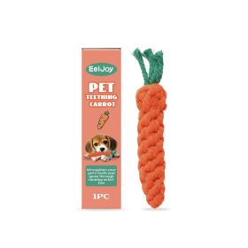 EELJOY Carrot-Shaped Pet Chew Toy, 1 Piece