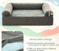 Cooling Gel Memory Foam Dog Bed for Medium Dogs Washable Cover Pet Mat Comfortable Cooling Mattress for Small Dogs And Cats