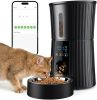 Intelligent feeder, equipped with WiFi application control function, a 4-liter capacity intelligent pet food dispenser specifically for cats and dog