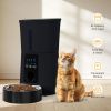 Intelligent feeder, equipped with WiFi application control function, a 4-liter capacity intelligent pet food dispenser specifically for cats and dog